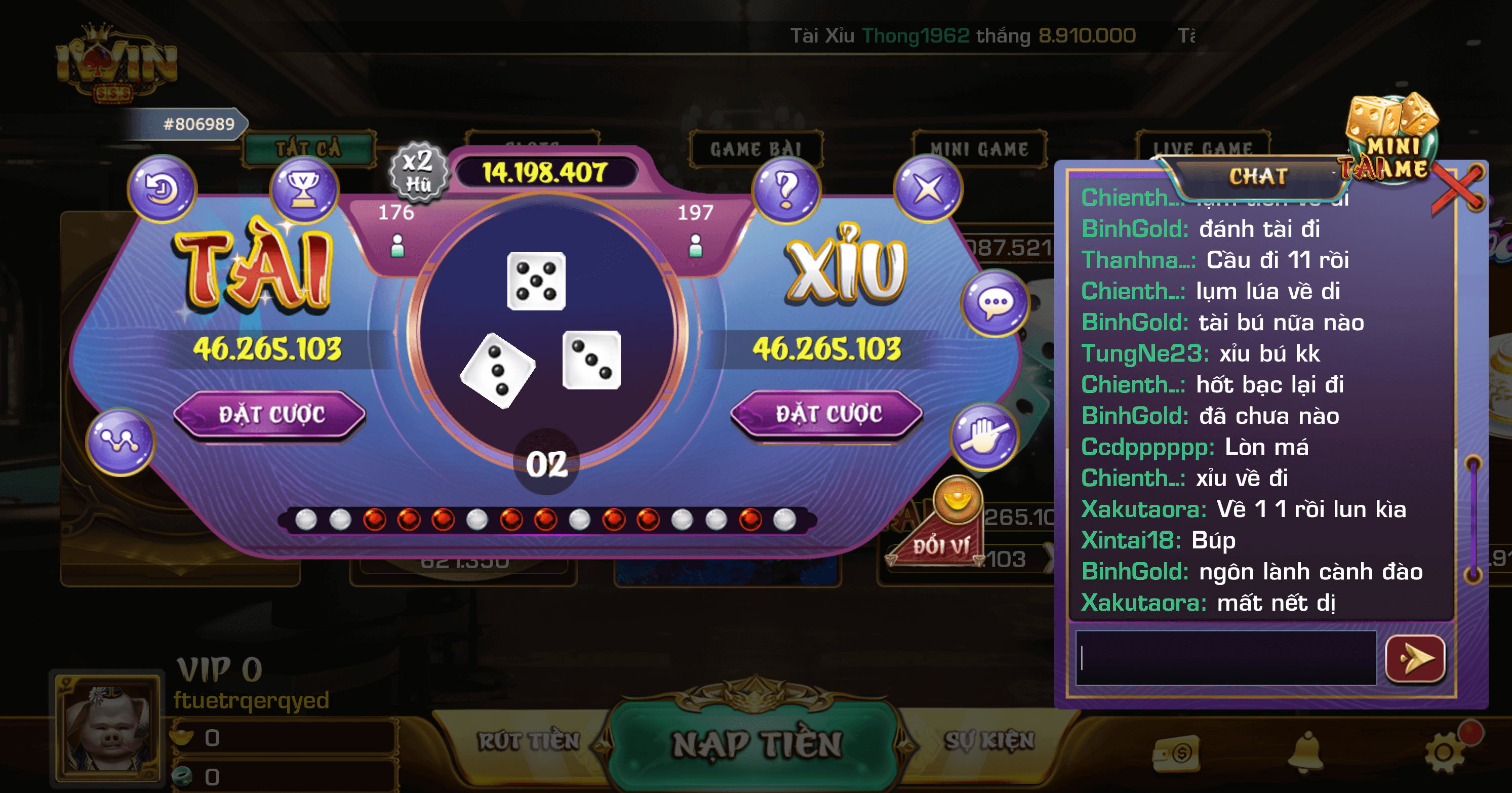 Giới thiệu về game tài xỉu Iwin Giới thiệu về game tài xỉu Iwin